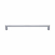 Heritage Brass Door Furniture Polished Chrome / Pull Handles (Bolt Through) Heritage Brass - Door Pull Handle Hexagonal Design 328mm Polished Chrome Finish