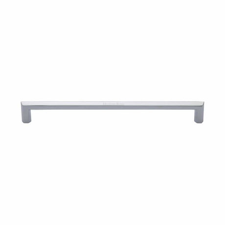 Heritage Brass Door Furniture Polished Chrome / Pull Handles (Bolt Through) Heritage Brass - Door Pull Handle Hexagonal Design 328mm Polished Chrome Finish