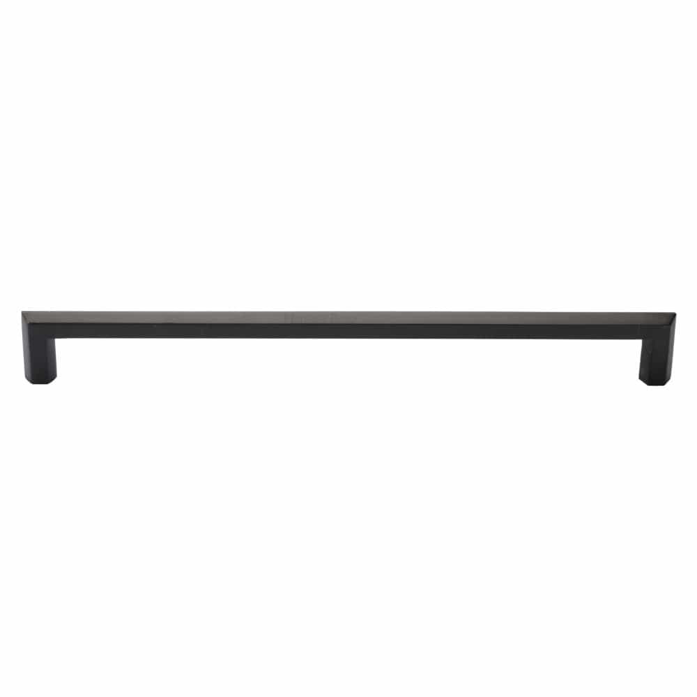 Heritage Brass Door Furniture Matt Bronze / Pull Handles (Bolt Through) Heritage Brass - Door Pull Handle Hexagonal Design 480mm Matt Bronze Finish
