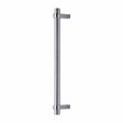 Heritage Brass Door Furniture Polished Chrome / Pull Handles (Bolt Through) Heritage Brass - Door Pull Handle Industrial Design 353mm Polished Chrome Finish