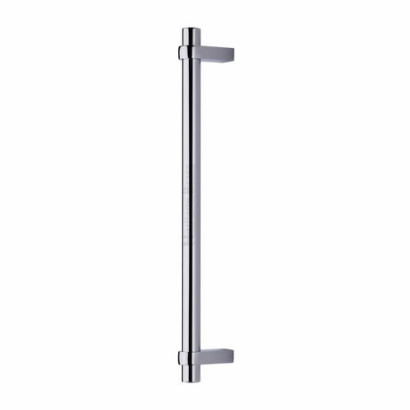 Heritage Brass Door Furniture Polished Chrome / Pull Handles (Bolt Through) Heritage Brass - Door Pull Handle Industrial Design 353mm Polished Chrome Finish