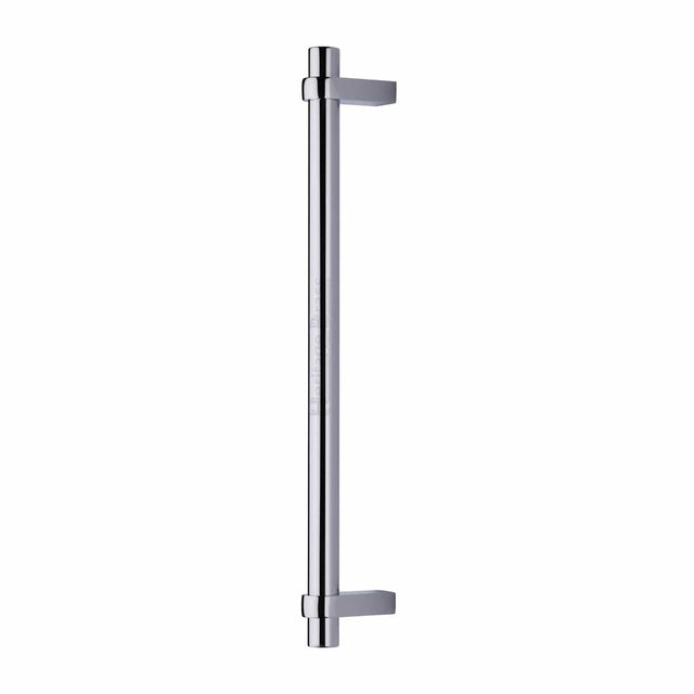 Heritage Brass Door Furniture Polished Chrome / Pull Handles (Bolt Through) Heritage Brass - Door Pull Handle Industrial Design 353mm Polished Chrome Finish