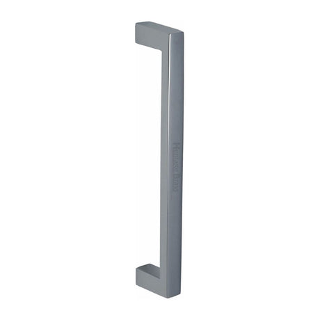 Heritage Brass Door Furniture Polished Chrome / Pull Handles (Bolt Through) Heritage Brass - Door Pull Handle Polished Chrome Finish