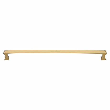 Heritage Brass Door Furniture Satin Brass / Pull Handles (Bolt Through) Heritage Brass - Door Pull Handle Pyramid Design 478mm Satin Brass Finish