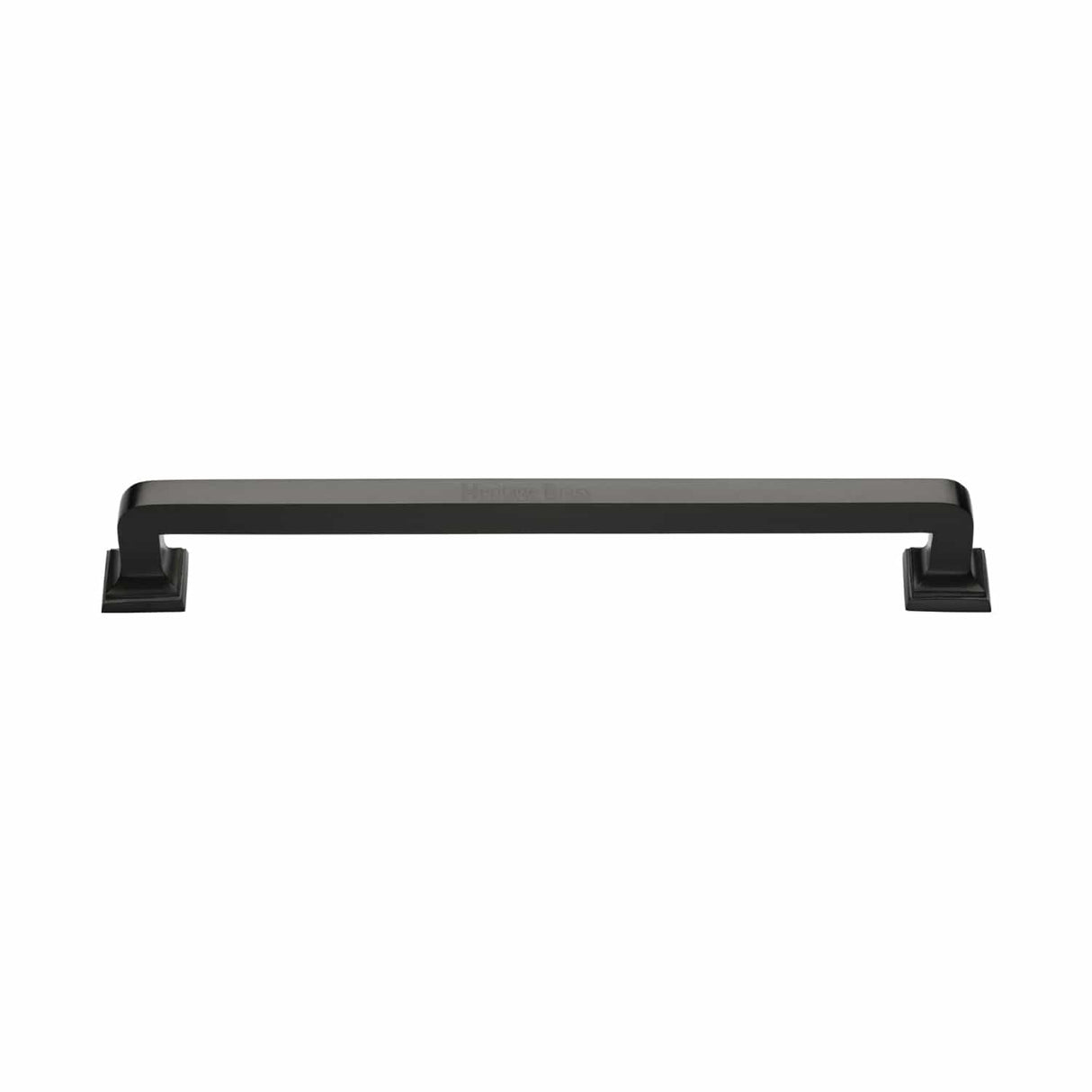 Heritage Brass Door Furniture Matt Bronze / Pull Handles (Bolt Through) Heritage Brass - Door Pull Handle Square Vintage Design 338mm Matt Bronze Finish