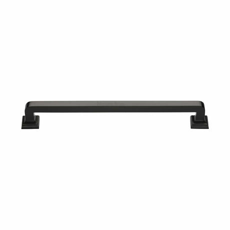 Heritage Brass Door Furniture Matt Bronze / Pull Handles (Bolt Through) Heritage Brass - Door Pull Handle Square Vintage Design 338mm Matt Bronze Finish