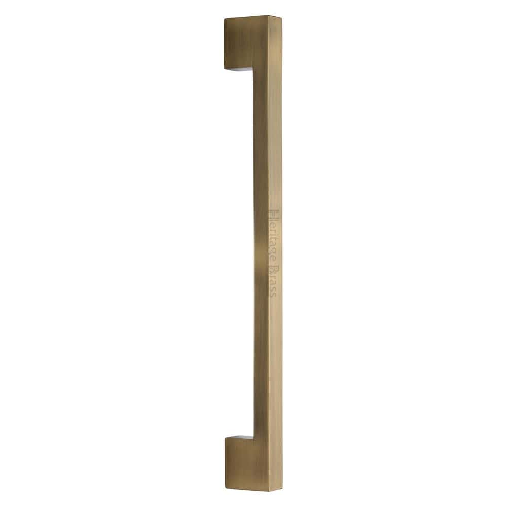 Heritage Brass Door Furniture Antique Brass / Pull Handles (Bolt Through) Heritage Brass - Door Pull Handle Urban Design 457mm Antique Brass Finish