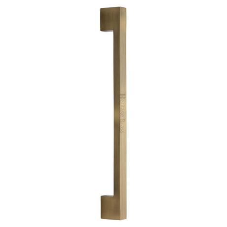 Heritage Brass Door Furniture Antique Brass / Pull Handles (Bolt Through) Heritage Brass - Door Pull Handle Urban Design 457mm Antique Brass Finish