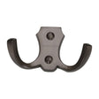 Heritage Brass Accessories Matt Bronze / Double Coat Hooks Heritage Brass - Double Coat Hook Matt Bronze Finish