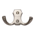 Heritage Brass Accessories Satin Nickel / Double Coat Hooks Heritage Brass - Double Coat Hook Satin Nickel Finish
