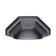 Heritage Brass Cabinet Hardware Matt Black / Cabinet Cup Pulls / 89mm c/c Heritage Brass - Drawer Cup Pull Deco Design 89mm CTC Matt Black Finish