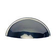 Heritage Brass Cabinet Hardware Polished Chrome / Cabinet Cup Pulls / 57mm c/c Heritage Brass - Drawer Cup Pull Half Moon Design 57mm CTC Polished Chrome Finish