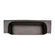 Heritage Brass Cabinet Hardware Matt Bronze / Cabinet Cup Pulls / 152 / 178mm c/c Heritage Brass - Drawer Cup Pull Military Design 152mm CTC Matt Bronze Finish