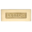 Heritage Brass Door Furniture Satin Brass / Letter Plates / 254 x 101mm Heritage Brass - Embossed Letterplate 254 x 101mm - Satin Brass Finish