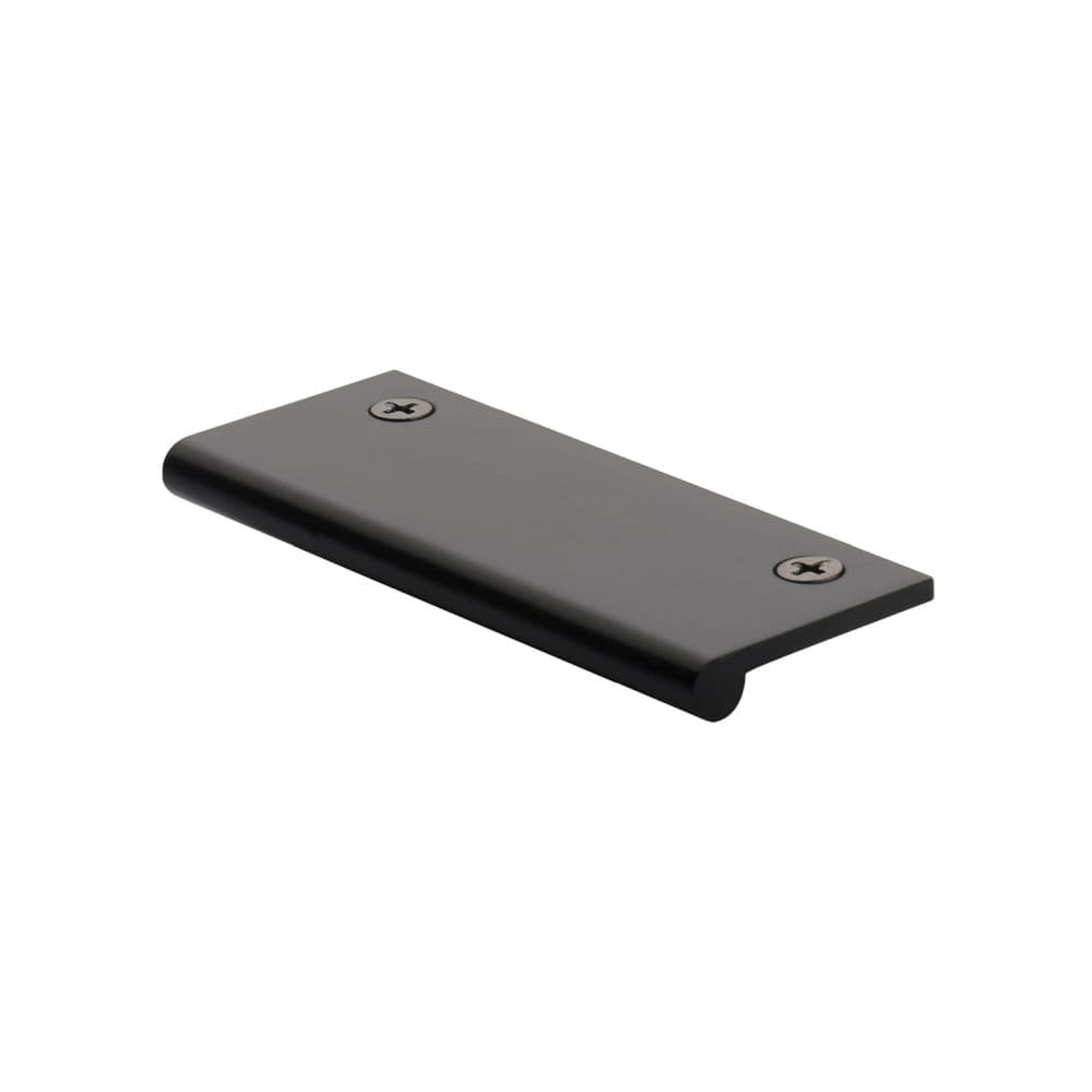 Heritage Brass Cabinet Hardware Matt Bronze / Edge Pull / 100mm Heritage Brass - EP Edge Pull Cabinet Handle 100mm Matt Bronze Finish
