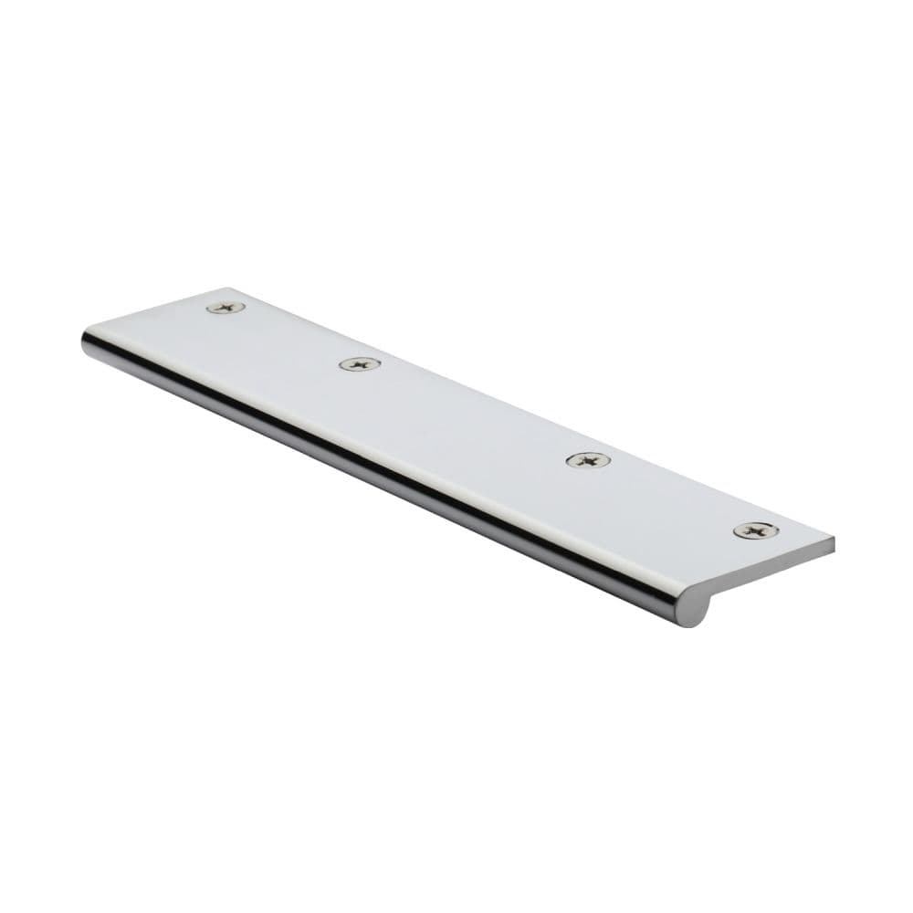 Heritage Brass Cabinet Hardware Polished Chrome / Edge Pull / 200mm Heritage Brass - EP Edge Pull Cabinet Handle 200mm Polished Chrome Finish