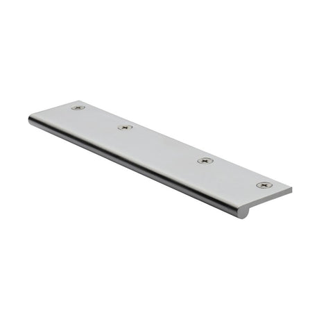 Heritage Brass Cabinet Hardware Satin Chrome / Edge Pull / 200mm Heritage Brass - EP Edge Pull Cabinet Handle 200mm Satin Chrome Finish
