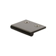 Heritage Brass Cabinet Hardware Matt Bronze / Edge Pull / 50mm Heritage Brass - EP Edge Pull Cabinet Handle 50mm Matt Bronze Finish