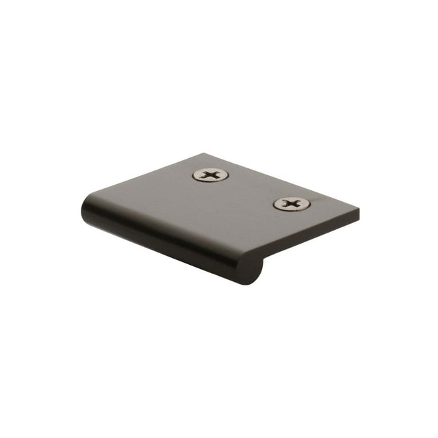 Heritage Brass Cabinet Hardware Matt Bronze / Edge Pull / 50mm Heritage Brass - EP Edge Pull Cabinet Handle 50mm Matt Bronze Finish