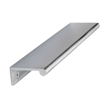 Heritage Brass Cabinet Hardware Satin Chrome / Edge Pull / 200mm Heritage Brass - EPR Edge Pull Cabinet Handle 200mm Satin Chrome Finish