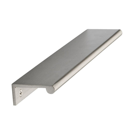 Heritage Brass Cabinet Hardware Satin Nickel / Edge Pull / 200mm Heritage Brass - EPR Edge Pull Cabinet Handle 200mm Satin Nickel Finish