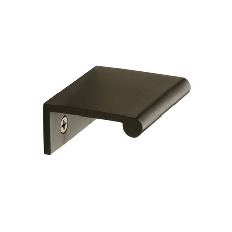 Heritage Brass Cabinet Hardware Matt Bronze / Edge Pull / 50mm Heritage Brass - EPR Edge Pull Cabinet Handle 50mm Matt Bronze Finish