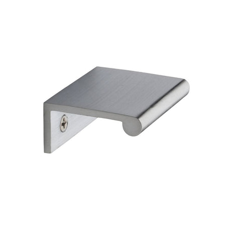Heritage Brass Cabinet Hardware Satin Chrome / Edge Pull / 50mm Heritage Brass - EPR Edge Pull Cabinet Handle 50mm Satin Chrome Finish