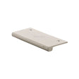 Heritage Brass Cabinet Hardware Satin Nickel / Edge Pull / 100mm Heritage Brass - EPT Edge Pull Cabinet Handle 100mm Satin Nickel Finish