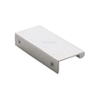 Heritage Brass Cabinet Hardware Polished Nickel / Edge Pull / 100mm Heritage Brass - EPTR Edge Pull Cabinet Handle 100mm Polished Nickel Finish