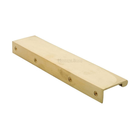 Heritage Brass Cabinet Hardware Satin Brass / Edge Pull / 200mm Heritage Brass - EPTR Edge Pull Cabinet Handle 200mm Satin Brass Finish