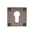 Heritage Brass Door Furniture Matt Bronze / Euro Profile Escutcheons Heritage Brass - Euro Profile Cylinder Escutcheon Matt Bronze Finish