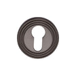 Heritage Brass Door Furniture Matt Bronze / Euro Profile Escutcheons Heritage Brass - Euro Profile Cylinder Escutcheon Matt Bronze Finish