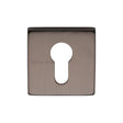 Heritage Brass Door Furniture Matt Bronze / Euro Profile Escutcheons Heritage Brass - Euro Profile Cylinder Escutcheon Matt Bronze Finish