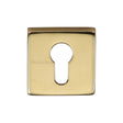 Heritage Brass Door Furniture Polished Brass / Euro Profile Escutcheons Heritage Brass - Euro Profile Cylinder Escutcheon Polished Brass Finish