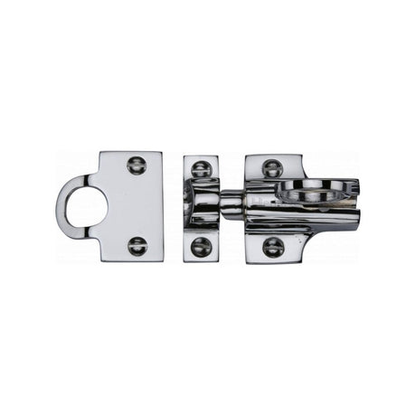 Heritage Brass Window Furniture Polished Chrome / Fanlight Catches Heritage Brass - Fanlight Catch Polished Chrome Finish