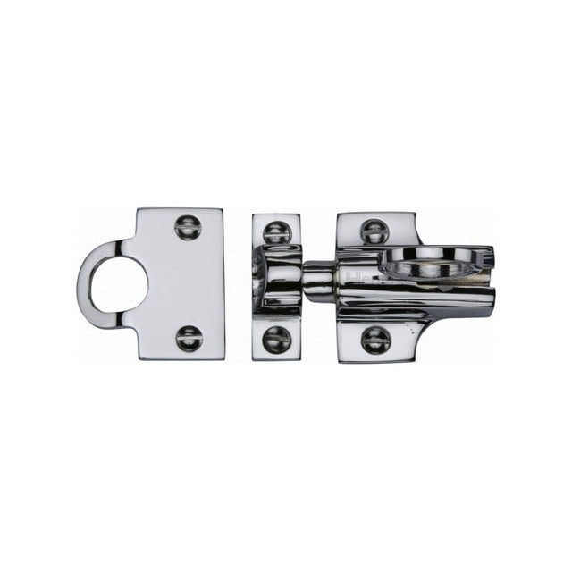 Heritage Brass Window Furniture Polished Chrome / Fanlight Catches Heritage Brass - Fanlight Catch Polished Chrome Finish