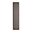 Heritage Brass Door Furniture Matt Bronze / Finger Plates / 282 x 63mm Heritage Brass - Fingerplate 282 x 63mm - Matt Bronze Finish