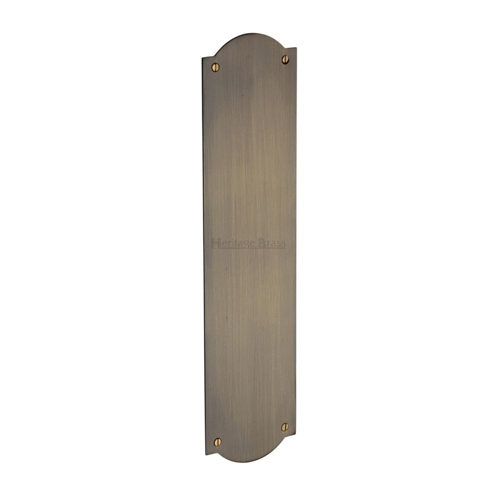 Heritage Brass Door Furniture Antique Brass / Finger Plates / 305 x 77mm Heritage Brass - Fingerplate 305 x 77mm - Antique Brass Finish