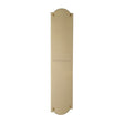 Heritage Brass Door Furniture Polished Brass / Finger Plates / 305 x 77mm Heritage Brass - Fingerplate 305 x 77mm - Polished Brass Finish
