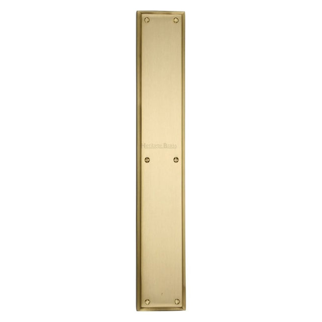 Heritage Brass Door Furniture Satin Brass / Finger Plates / 462 x 76mm Heritage Brass - Fingerplate 462 x 76mm - Satin Brass Finish