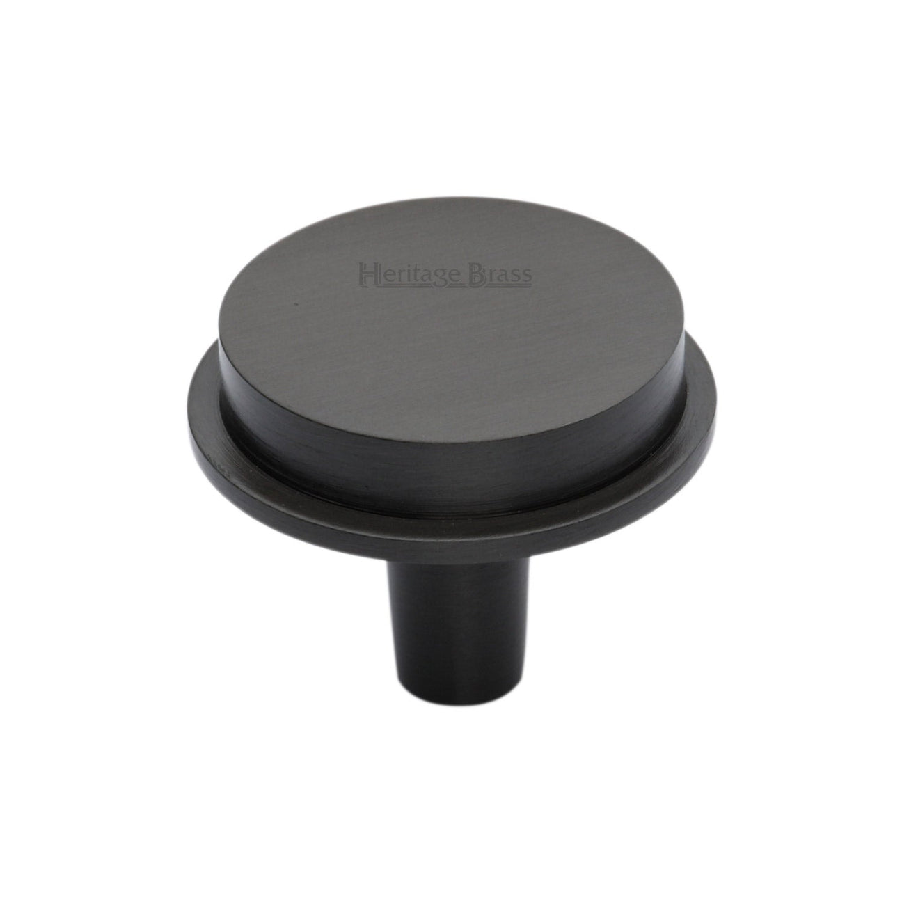 Heritage Brass Cabinet Hardware Matt Bronze / Cabinet Knobs / 32mm Dia. Heritage Brass - Flat Round Knob Design 32 mm Matt Bronze finish