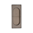 Heritage Brass Door Furniture Matt Bronze / Flush Handle / Rectangular Heritage Brass - Flush Pull Handle 105mm Matt Bronze Finish