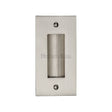 Heritage Brass Door Furniture Satin Nickel / Flush Handle / Rectangular Heritage Brass - Flush Pull Handle 4" Satin Nickel Finish