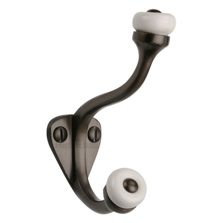 Heritage Brass Accessories Matt Bronze / Hat & Coat Hooks Heritage Brass - Hat & Coat Hook Matt Bronze Finish