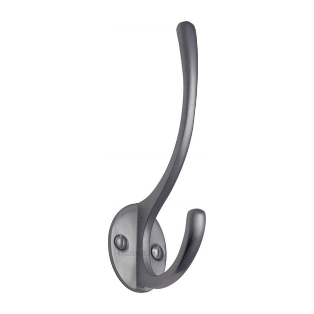 Heritage Brass Accessories Satin Chrome / Hat & Coat Hooks Heritage Brass - Hat & Coat Hook Satin Chrome Finish