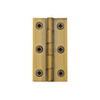 Heritage Brass Hinges Antique Brass / Extruded Brass Hinge / 2.5" / 65mm Heritage Brass - Hinge Brass 2 1/2" x 1 3/8" Antique Brass Finish