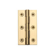 Heritage Brass Hinges Polished Brass / Extruded Brass Hinge / 2.5" / 65mm Heritage Brass - Hinge Brass 2 1/2" x 1 3/8" Polished Brass Finish