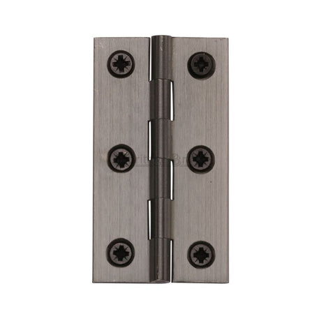 Heritage Brass Hinges Matt Bronze / Extruded Brass Hinge / 3" (76mm) Heritage Brass - Hinge Brass 3" x 1 5/8" Matt Bronze Finish