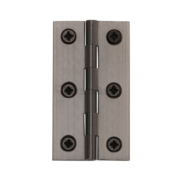 Heritage Brass Hinges Matt Bronze / Extruded Brass Hinge / 3" (76mm) Heritage Brass - Hinge Brass 3" x 1 5/8" Matt Bronze Finish
