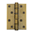Heritage Brass Hinges Antique Brass / Ball Bearing Hinges / 4" x (102mm) Heritage Brass - Hinge Brass with Ball Bearing 4" x 3" Antique Brass Finish